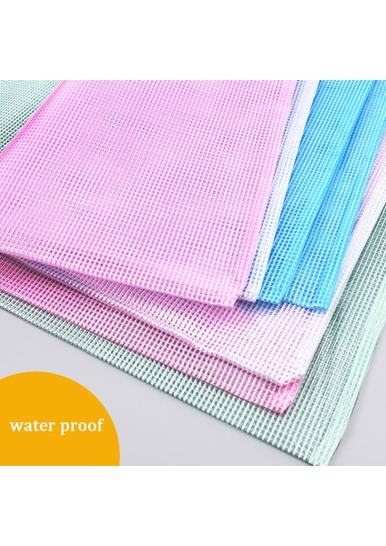 Pembe 2 Adet Tarzı A3 Fermuarlı Dosya Çantası Su Geçirmez Zip Dosya Klasörleri Sanat Eseri Saklama Okul Ofis Malzemeleri 8K Çizim Kağıdı Saklama Çantaları (Yurt Dışından)