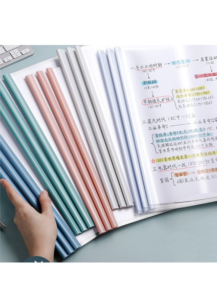 Yeşil Stil Su Damlası A4 Şeffaf Dosya Kollu Klipler Rapor Klasörü Özgeçmiş Dosya Klip Belge Kılıfı Sunum Klasörü Iş Malzemeleri (Yurt Dışından) fiyatları