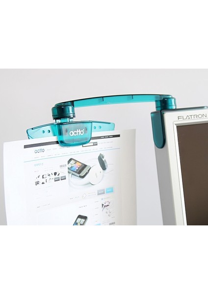 Yeşil Stil Lcd Süper Klip Bilgisayar Monitörü Katlanabilir Dosya Tutucu Portföy Dosya Tutucu Dosya Klasörü (Yurt Dışından)