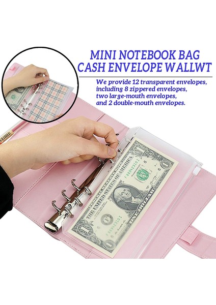 Pembe Mermer Tarzı Bütçe Planlayıcısı Nakit Zarf Sistemi İle 15 Parça A6 Ciltli Bütçe Planlayıcısı Nakit Zarflar Cüzdanlıklı Nakit Zarf Cüzdanı - Bütçeleme Için (Yurt Dışından) indirimleri
