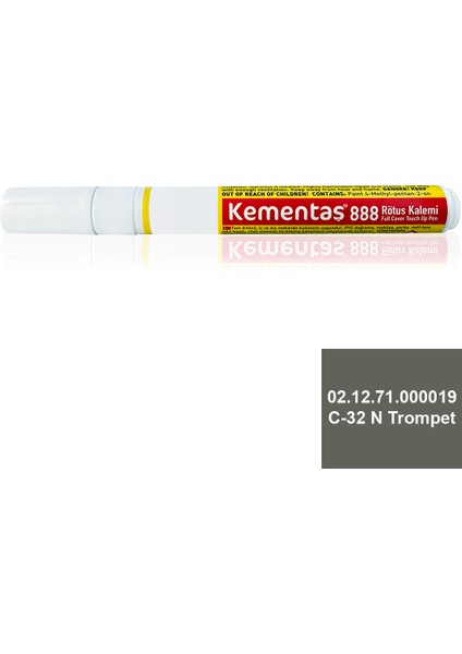 02.12.71.000019 C-32 N Trompet Tam Örtücü R. Kalemi