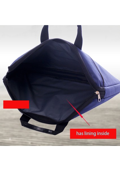 Greenbag 10 Adet Tarzı Ofis Bay Bayan Kırmızımavisiyahkahverengi Renkli Tutma Saplı Fermuarlı Dosya Çantası (Yurt Dışından)