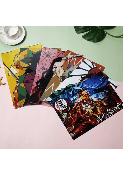 Ben Stil Sevimli Anime Şeytan Öldüren Demon Slayer Kimetsu No Yaiba Kamado Tanjirou Nezuko Giyuu Belge Çantası Düzenleyici Dosya Klasörü Çocuklar Kırtasiye (Yurt Dışından) fırsatları