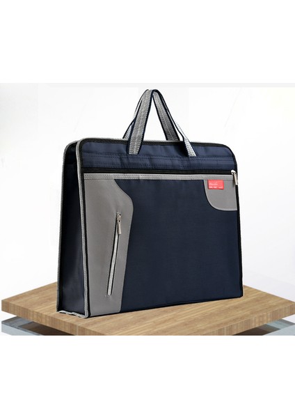 Wjb-Fy62 Stili Moda Tuval Taşınabilir Dosya Çantası Çift Fermuar Doküman Çantaları Veri Doküman Ofis Depolama Çantası El Çantası Yüksek Kapasite (Yurt Dışından) modelleri