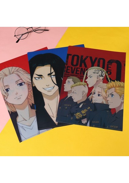 Kırmızı Stil Anime Tokyo Revengers Dosya Belgesi Çanta Kılıfı Klasör Tutucu Düzenleyici Okul Ofis Malzemeleri Genişletilebilir Dosya Belge Saklama (Yurt Dışından) fiyatları