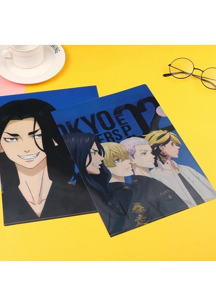 Kırmızı Stil Anime Tokyo Revengers Dosya Belgesi Çanta Kılıfı Klasör Tutucu Düzenleyici Okul Ofis Malzemeleri Genişletilebilir Dosya Belge Saklama (Yurt Dışından) fırsatları