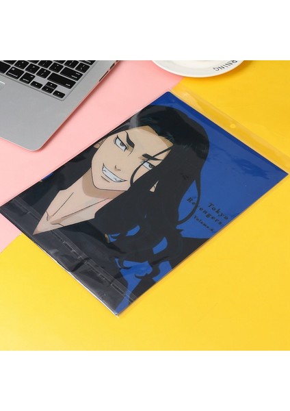 Kırmızı Stil Anime Tokyo Revengers Dosya Belgesi Çanta Kılıfı Klasör Tutucu Düzenleyici Okul Ofis Malzemeleri Genişletilebilir Dosya Belge Saklama (Yurt Dışından) indirimleri
