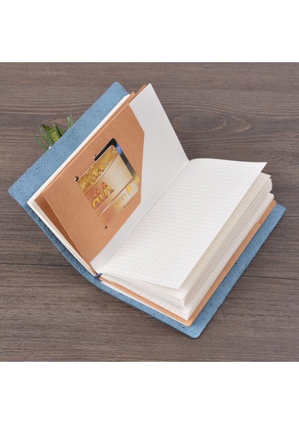 Taşınabilir 165X200Mm Stili Kraft Kağıt Dosya Tutucu Seyahat Günlüğü Defter Planlayıcı Aksesuarlar Düzenli Pasaport Boyutu Kart Tutucu Cep Depolama Kırtasiye (Yurt Dışından) indirimleri