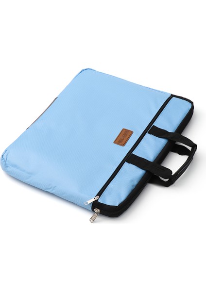 Type2-Lacivert Tarzı A4 Boyutlu Çift Katmanlı Dosya Çantası Oxford Kumaş Büyük Kapasiteli Su Geçirmez Dosya Klasörü Tutmaç Fermuar Tuval Iş Kitap Dosyası (Yurt Dışından) fiyatları