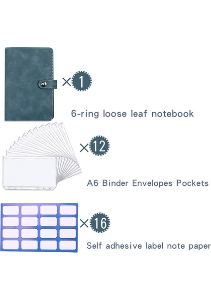 A1 Stili Bütçe Planlayıcı Nakit Zarf Dosya Cüzdanı A6 Cep A5 Kağıt Organizer İle Birlikte (Yurt Dışından)