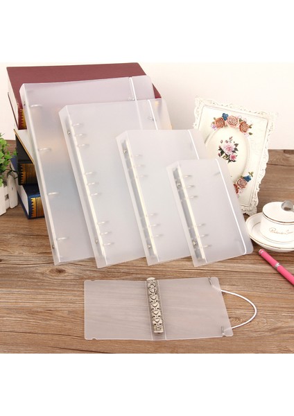 A5 (6 Delikli) Stili A4 A5 A6 A7 B5 Dosyalı Defter Not Defteri Çıkarılabilir Iş Ofis Standart Pp Iç Çekirdek Kapak Not Defteri Günlük Planlayıcı Ofis (Yurt Dışından)