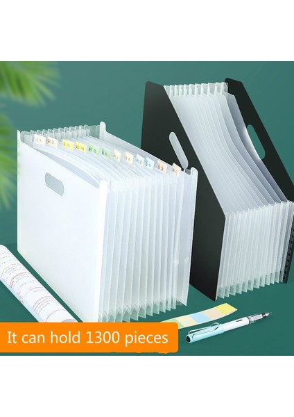 A-Balck Tarzı Masa Dosya Klasör Belge Kağıt Düzenleyici Depolama Tutucu Çok Katmanlı Genişleyen Kutu Okul Ofis Kırtasiye (Yurt Dışından) modelleri