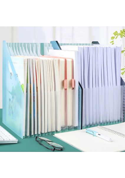 A-Balck Tarzı Masa Dosya Klasör Belge Kağıt Düzenleyici Depolama Tutucu Çok Katmanlı Genişleyen Kutu Okul Ofis Kırtasiye (Yurt Dışından) fırsatları