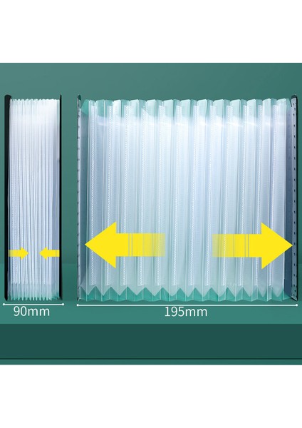 A-Balck Tarzı Masa Dosya Klasör Belge Kağıt Düzenleyici Depolama Tutucu Çok Katmanlı Genişleyen Kutu Okul Ofis Kırtasiye (Yurt Dışından) indirimleri