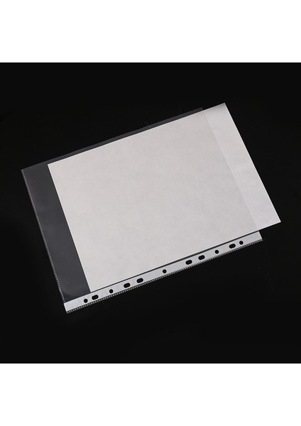 2C Ultra Ince Stil A4 Şeffaf Plastik Delikli Cep Dosyaları Belgelerin Korunması Için- 100 Adet (Yurt Dışından) modelleri