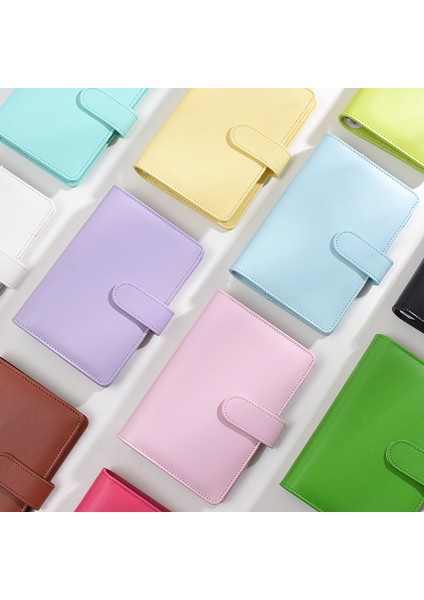 Pembe Tarzı A6 Pu Bütçe Cüzdanı Defter Fermuar Cebi Makaron Lazer Renkli Kapak Günlük Ajanda Planlayıcı Dosya Okul Malzemeleri (Yurt Dışından) fiyatları