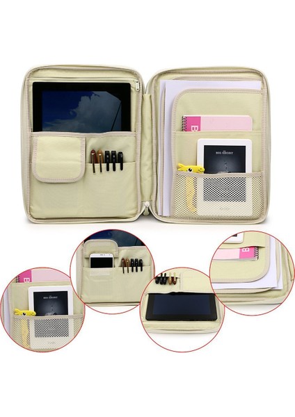 Siyah Stil A4 Dosya Klasörü Belge Organizatörü Padfolio Çok Fonksiyonlu Kılıf Ipad Çanta Ofis Dosyalama Klasör Ürün Depolama Kırtasiye (Yurt Dışından) indirimleri
