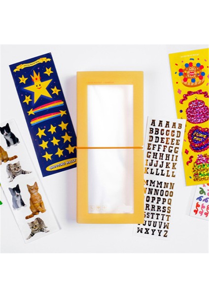 No.2 Tarzı 30 Yuva Sticker Saklama Hacmi Dosyalama Ürünleri Içine Sticker Eklemek Spiral Defter Klasörü Idol Kart Dekoratif Sticker Saklama Kitabı (Yurt Dışından) fırsatları