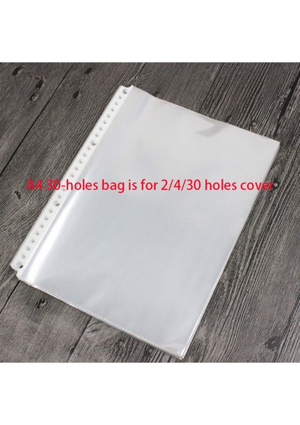 Lacivert Tarzı A5 B5 A Delikli Halkalar Plastik Cebi Ve Kağıt Dolgular - (Yurt Dışından)
