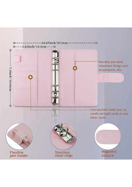 Siyah Set Stili Bütçe Planlayıcısı Nakit Zarf Sistemi İle 15 Parça A6 Ciltli Bütçe Planlayıcısı Nakit Zarflar Cüzdanlıklı Nakit Zarf Cüzdanı - Bütçeleme Için (Yurt Dışından)