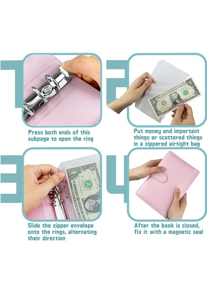 Kırmızı Set Stili Bütçe Planlayıcısı Nakit Zarf Sistemi İle 15 Parça A6 Ciltli Bütçe Planlayıcısı Nakit Zarflar Cüzdanlıklı Nakit Zarf Cüzdanı - Bütçeleme Için (Yurt Dışından) fırsatları