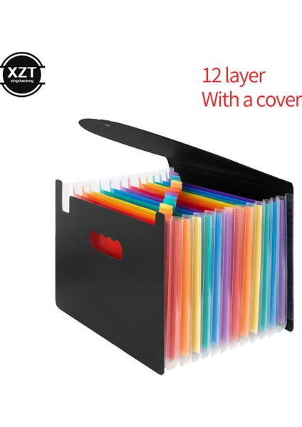 B Tarzı Cep Genişletilebilir Dosya Klasörü A4 Organizatör Taşınabilir Iş Dosyası Ofis Malzemeleri Belgeler Tutucu Carpeta Archivador (Yurt Dışından)