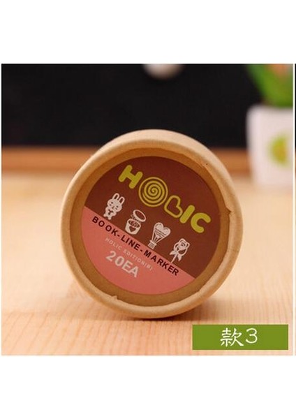 No.3 Tarzı Kutu Mini Metal Yer Işaretçi Klipler Sevimli Karikatür Hayvan Kaplamalı Gümüş Kitap Işaretler Kırtasiye Kitap Çizgi Işaretçi Rastgele Stil (Yurt Dışından)