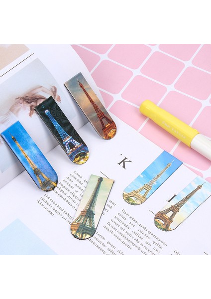 15-6 Adet Tarzı Çizgi Film Manyetik Ayraçlar Manyetik Sayfa Işaretleri Karışık Kitap Ayraçları Seti Öğrenciler Için Okuma Öğrenci Ofis Malzemeleri (Yurt Dışından)