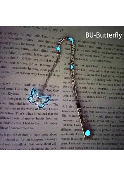 No.3 Tarzı Retro Güzel Sevimli Hayvanlar Ejderha Baykuş Kelebek Çiçek Tasarımı Metal Kitap Ayracı Kitaplar Okul Öğrencileri Vintage Kitap Ayracı (Yurt Dışından)