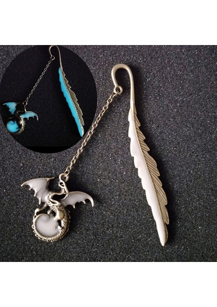 No.3 Tarzı Retro Güzel Sevimli Hayvanlar Ejderha Baykuş Kelebek Çiçek Tasarımı Metal Kitap Ayracı Kitaplar Okul Öğrencileri Vintage Kitap Ayracı (Yurt Dışından) fırsatları