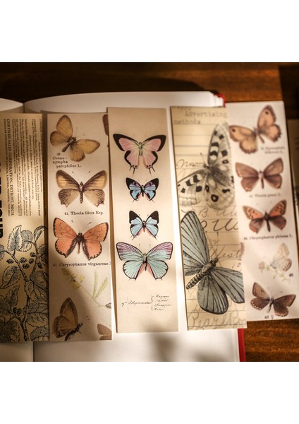 Bir Stil Dimi Ack Klasik Basitlik Serisi Beyaz Kart Kitap Ayraçları Kitap Yönetimi Retro Kitap Etiketi Okul Ve Ofis Malzemeleri (Yurt Dışından) fırsatları