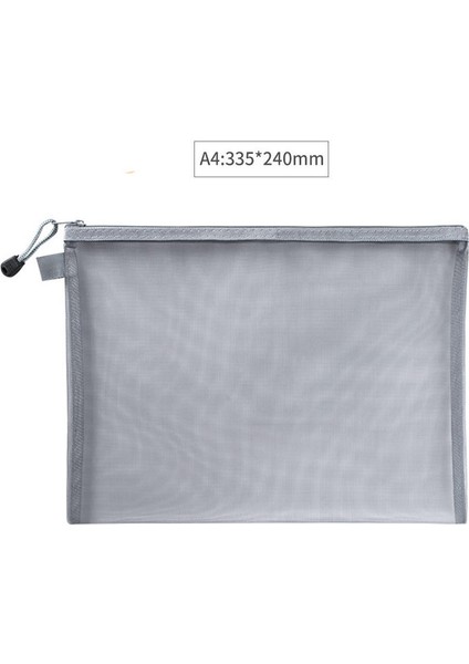 Gri A4 Stili 1 Adet Şeffaf Pvc Saklama Kartı Tutucu A4A5 A6 A7 Binder Halkalı Defter 6 Delik Fermuarlı Çanta Kılıf Günlük Planlayıcı Aksesuarları (Yurt Dışından)
