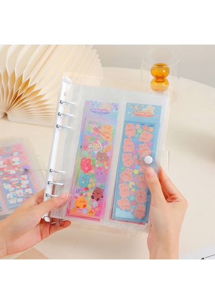 Mavi Stil Ezone A5 Dosyalama Klasörü Şeffaf Saklama Albümü Polaroid 3 Ioto Organizatör Toplama Kitabı Idol Kart Kitabı Parlak Kırtasiye (Yurt Dışından) indirimleri