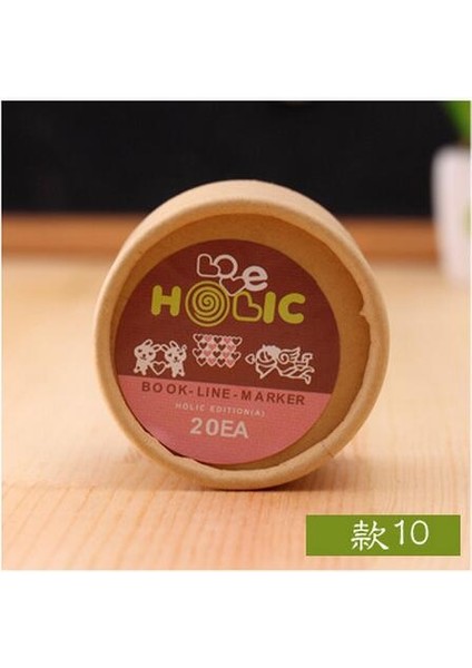 No.10 Tarzı Sevimli Karikatür Hayvanlı Mini Metal Yer Işaretçileri Kitap Ayracı Kitabı Çizgi Işaretleyici Rastgele Stil (Yurt Dışından)