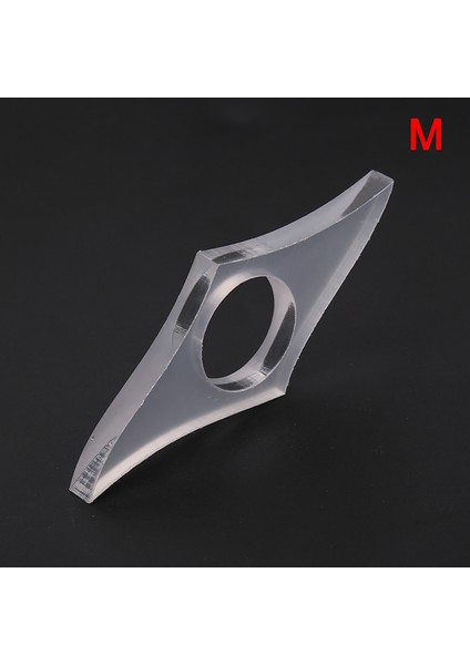 M Tarzı 1 Adet Şeffaf Sayfa Açacağı Kitap Sayfası Ayırıcı Şeffaf Parmak Ayraç Roman (Yurt Dışından)