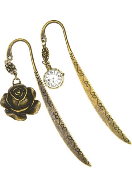 B Tarzı Komik Saat Metal Yer Işaretçileri Vintage Retro Kule Kitap Işaretleyici Kağıt Klipler Çocuklar Için Okuma Kırtasiye Öğrenci Okul Malzemeleri (Yurt Dışından) fiyatları