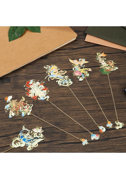 Bstyle 5 Stili Kitap Ayracı Püskül Kolye Retro Kitap Klipsi Metal Sayfalama Işareti Ofis Malzemeleri Öğrenci si (Yurt Dışından) fiyatları