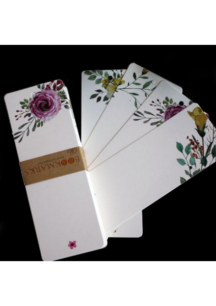 50 Adet B Tarzı Kitaplar Için Vintage Çiçekli Kağıt Kitap Ayraçları Papeleria Dıy Etiketler Posta Kartı Okul Ofis Okuma (Yurt Dışından) fiyatları