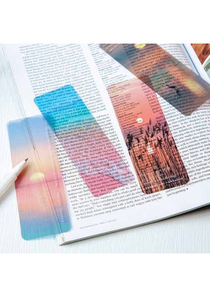 No.3 Tarzı Shakespeare Mektupları Serisi Yer Işareti Pvc Mat Okuma Yer Işareti Alacakaranlık Galaksi Deniz Kitap Sayfa Işareti Kırtasiye Malzemeleri (Yurt Dışından)