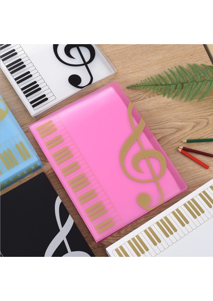 Mavi 40 Sayfa Stili Yeni Sayfalar Çok Katmanlı Müzik Klasörü Dosya Plastik Bütçe Cüzdanı Filing Ürünleri Belge Çantası A4 Piyano Kitap Masa Organizatörü (Yurt Dışından) modelleri