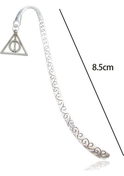 No.9 Tarzı Harry Potter Hayalet Ölüm Yadigarları Metal Kitap Ayracı Sayfa Ayırıcı Kitap Okuma Için Eski Kanat Mandallı Amaca Uygun E-Ticaret Başlığı: (Yurt Dışından)