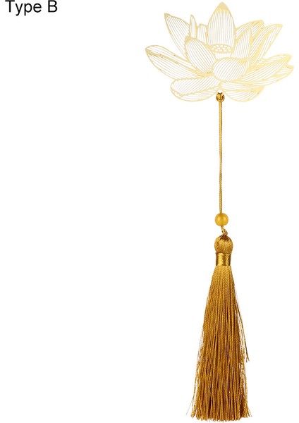 Stil 20 Stil Çin Tarzı Metal Oyuk Yaprak Ayraç Lotus Yaprak Ayraç Yaratıcı Kırtasiye Ince Tatil leri Sanat Aksesuarları - (Yurt Dışından)