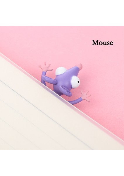 Fare Stili Sevimli Panda Ve Shiba Inu Pvc Malzeme Komik Ayraçlar 3D Stereo Çizgi Film Ayraç Okul Malzemeleri Kırtasiye (Yurt Dışından)