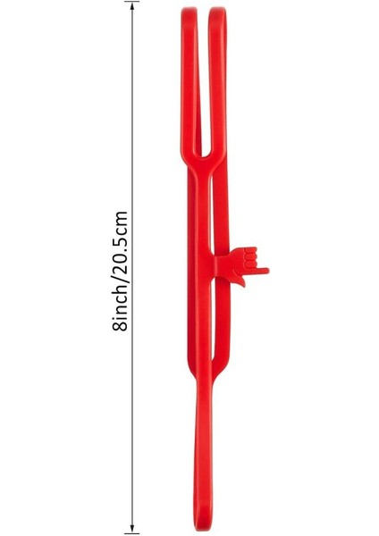 2 Kırmızı Stil Kitaplar Için Silikon Parmak Gösterge Ayraç 8 Inç Renkli Esnek Kauçuk Kayış Kitap Işaretleyici Okuma Sayfa Tutucu Ofis Okulu A6468 (Yurt Dışından) modelleri