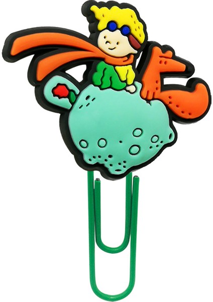 4124-02 8'Li Stil Çocuk Edebiyatı Pvc Kitap Ayraç Sayfa Tutucu Kağıt Klips Okul Ve Ofis Malzemeleri Öğrenci Kırtasiye Aksesuar (Yurt Dışından)