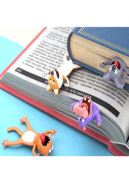 Shiba Inu Tarzı 3D Stereo Karikatür Hayvan Ayraç Yaratıcı Okyanus Serisi Ayraç Ahtapot Kedi Panda Shiba Inu Okuma Etiketleri Çocuk Öğrenme (Yurt Dışından) fırsatları