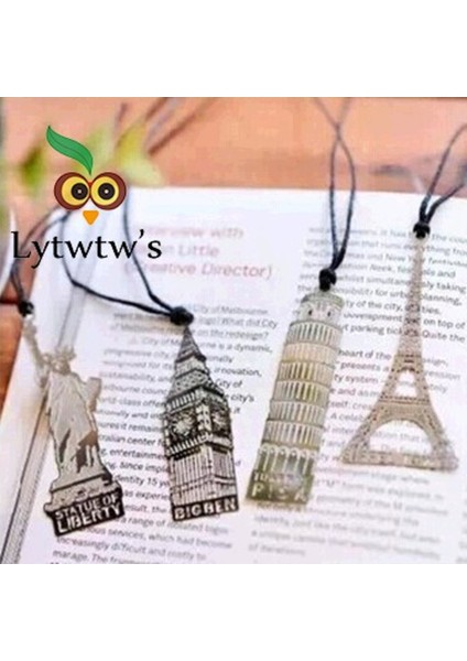 No.1 Tarzı Londra Eyfel Kulesi Özgürlük Heykeli Metal Kitap Ayracı Ofis Kırtasiye Paris Yaratıcı (Yurt Dışından) fiyatları