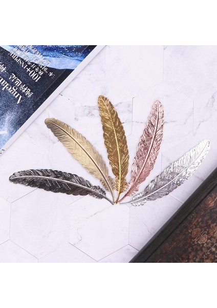 Bz Tarzı Yaratıcı Yaprak Şekilli Metal Kitap Ayracı Ofis Okul Kitap Ayracı Kitaplar Için E-Ticaret Ayracı (Yurt Dışından) modelleri