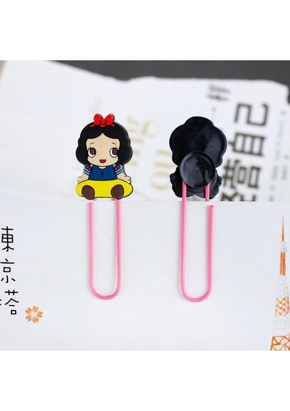 Siyah Stil Yeni Çizgi Prenses Ayraçlar Sevimli Kağıt Klibi Süper Kitap Tutucu Kırtasiye Ofis Okul Malzemeleri G260 (Yurt Dışından) indirimleri