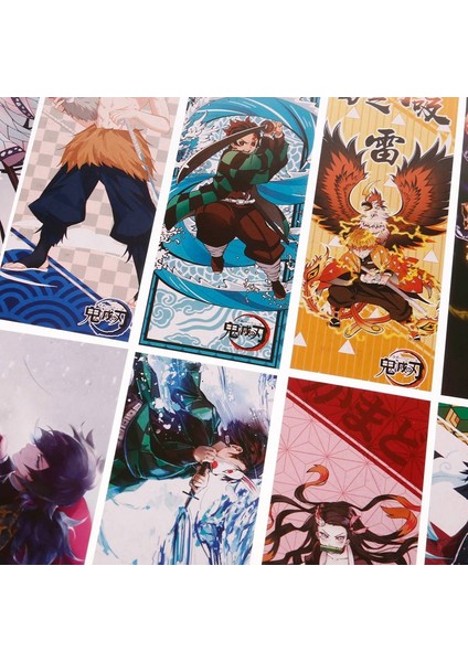 Oss14363H08 Stili Anime Demon Slayer Kimetsu No Yaiba Jujutsu Kaisen Animasyon Kitap Ayraçları Kitap Işaretleri Tutucu Kırtasiye (Yurt Dışından) fırsatları